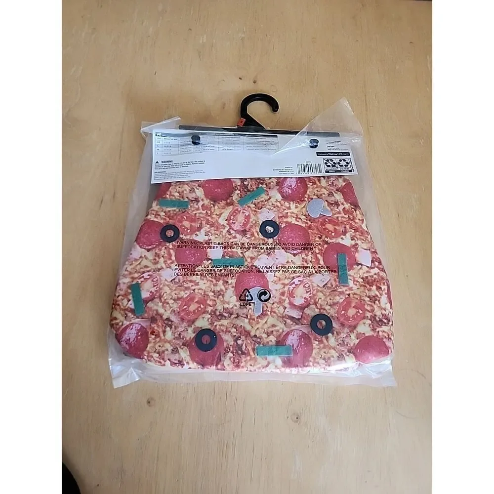 Dog Halloween Costume Pizza Slice size Small JACK RUSSELL,PUG,SHIH TZU,CAT